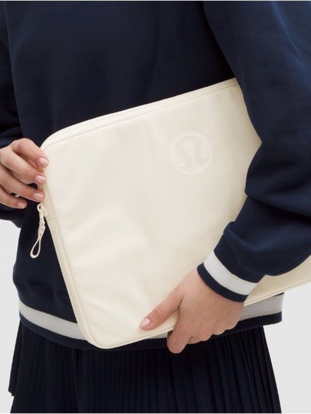 lululemon athletica Cream Zip Tech Sleeve - Laptop Sleeve